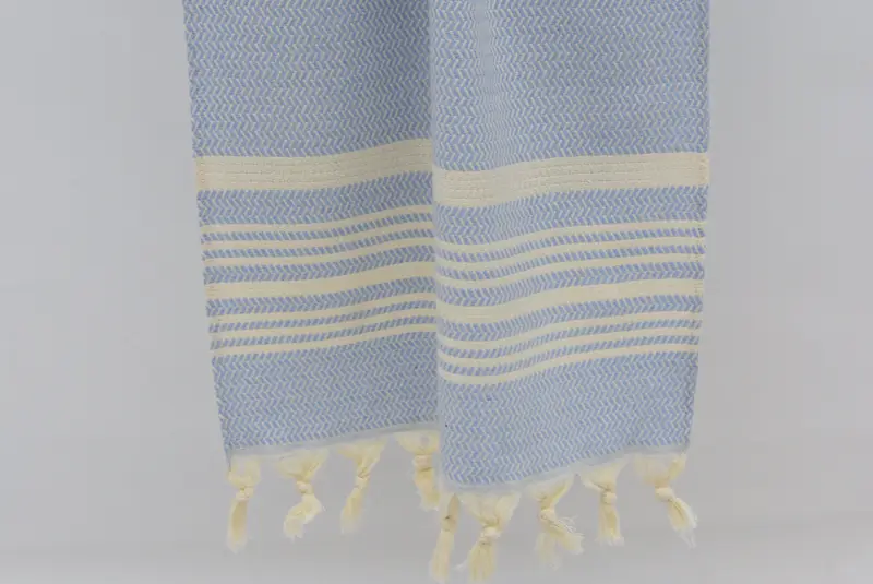 Personalized Kitchen Towel, 40x18 Cotton Striped Towel, Small Bath Towels, Bathroom Towels, Best Friend Wedding Gift, Bachelorette Party Favor - 8