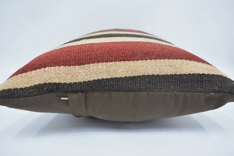 Handmade Kilim Cushion, 16x24 Beige Pillow Case, Pillow, Turkish Pillow, Decorative Throw Pillow Cover, Pillow for Couch - 5