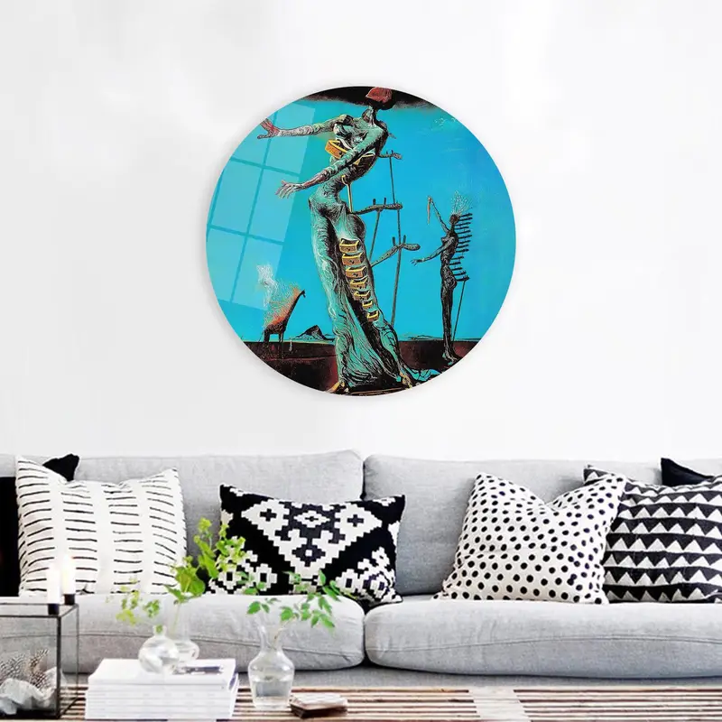 ダリ キリン キャンバス: ユニークな装飾のためのシュールなアート プリント