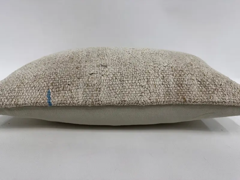Throw Kilim Pillow, Pillow, Turkish Corner Pillow Sham, Vintage Kilim Pillow, Interior Designer Pillow, 12x20 White Pillow Case, Pet Pillow Cover - 5