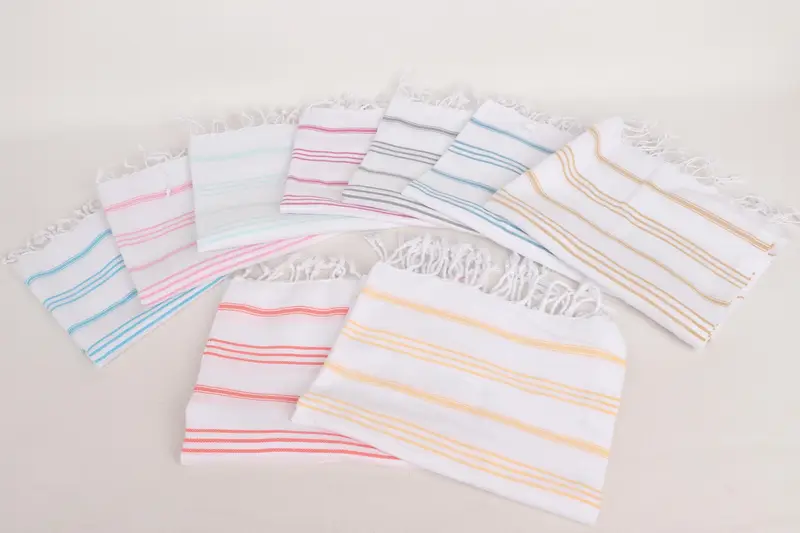 Wedding Favors, Home Decor Gifts, Gym Towel, 40x24 Cotton Striped Towel, Monogram Kitchen Towel, Holiday Towel, Personalized Gifts, Engagement Gift - 4