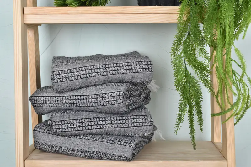 70x36 Linen Striped Towel, Peshtemal Towel, Pool Towels, Personalized Beach Towel, Decorative Towel, Bridesmaid Gifts, Hammam Towel USA, Xmas Gifts - 7