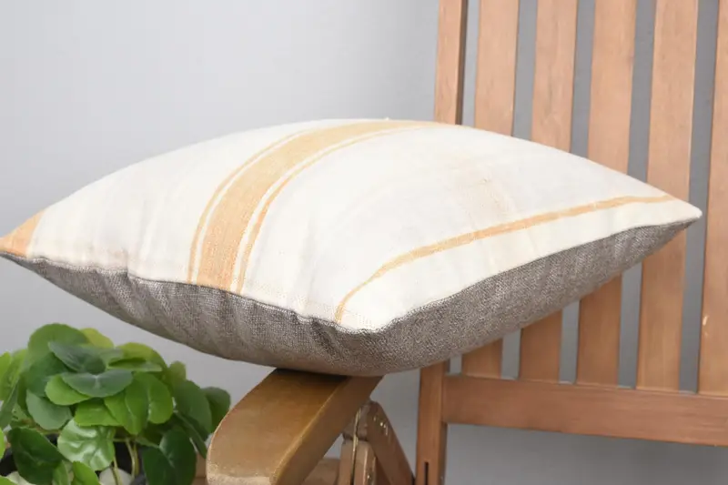 Kilim Cushion Sham, Cushion, 16x16 White Cushion Case, Interior Designer Pillow, Sustainable Pillow Case, Boho Pillow, Kilim Rug Pillow Sham - 6