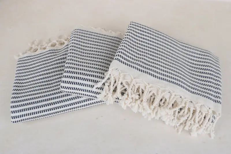 Valentines Day Gift For Him, 70x40 Cotton Polka Dot Towel, Spa Towel, Travel towel, Monogram Turkish Bath Towel, Best Beach Towel, Soft towel - 3
