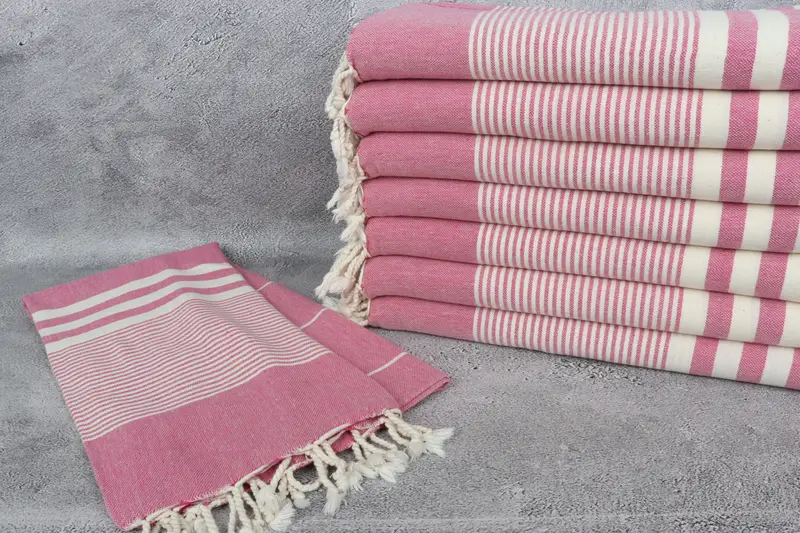 Beach towel, Bridesmaid Gift, Gift Boxes Towel, Guest Towel, Pool Towels, Monogram Beach Towel, Embroidered Beach Towel, 70x40 Cotton Striped Towel - 2