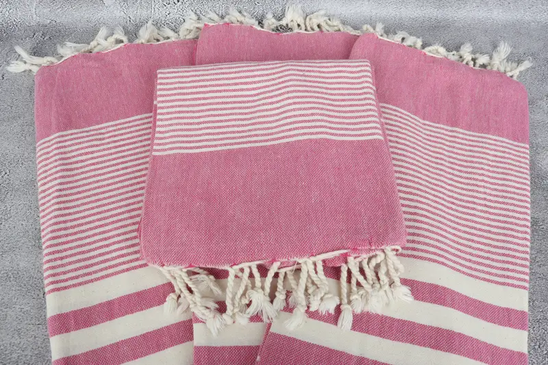 Beach towel, Bridesmaid Gift, Gift Boxes Towel, Guest Towel, Pool Towels, Monogram Beach Towel, Embroidered Beach Towel, 70x40 Cotton Striped Towel - 4