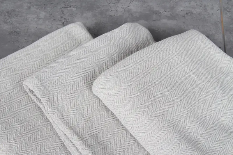 Custom Wedding Towel, Sand-Resistant Peshtemal, Beach towel, Bridesmaid Gift, Large Turkish Towel, Gift Boxes Towel, 64x40 Cotton Herringbone Towel - 5