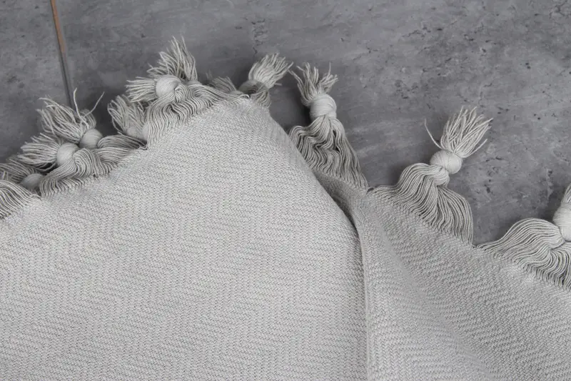 Custom Wedding Towel, Sand-Resistant Peshtemal, Beach towel, Bridesmaid Gift, Large Turkish Towel, Gift Boxes Towel, 64x40 Cotton Herringbone Towel - 4