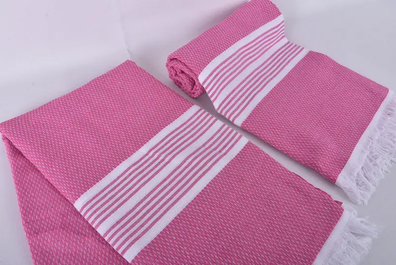 Personalized Wedding Gift, Wedding Towel, Sand-resistant towel, Travel towel, 70x40 Cotton Striped Towel, Kids Beach Towel, Bachelorette Party Favor - 7