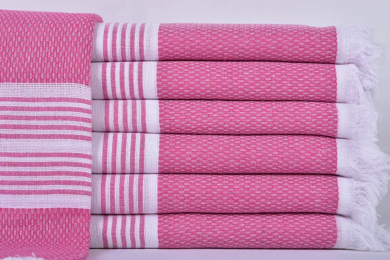 Personalized Wedding Gift, Wedding Towel, Sand-resistant towel, Travel towel, 70x40 Cotton Striped Towel, Kids Beach Towel, Bachelorette Party Favor - 1