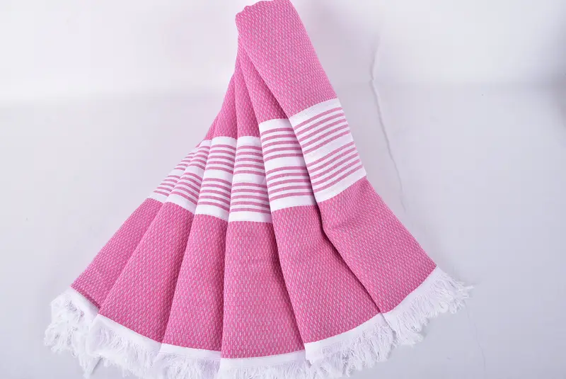 Personalized Wedding Gift, Wedding Towel, Sand-resistant towel, Travel towel, 70x40 Cotton Striped Towel, Kids Beach Towel, Bachelorette Party Favor - 4