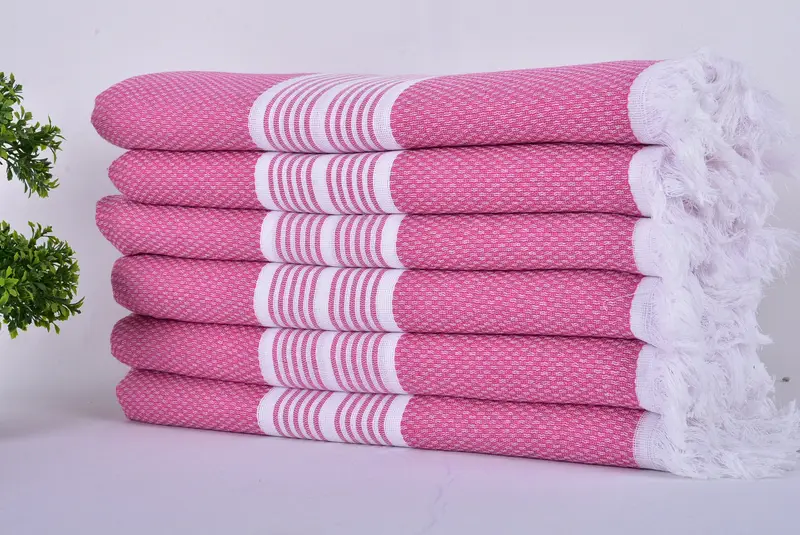 Personalized Wedding Gift, Wedding Towel, Sand-resistant towel, Travel towel, 70x40 Cotton Striped Towel, Kids Beach Towel, Bachelorette Party Favor - 3