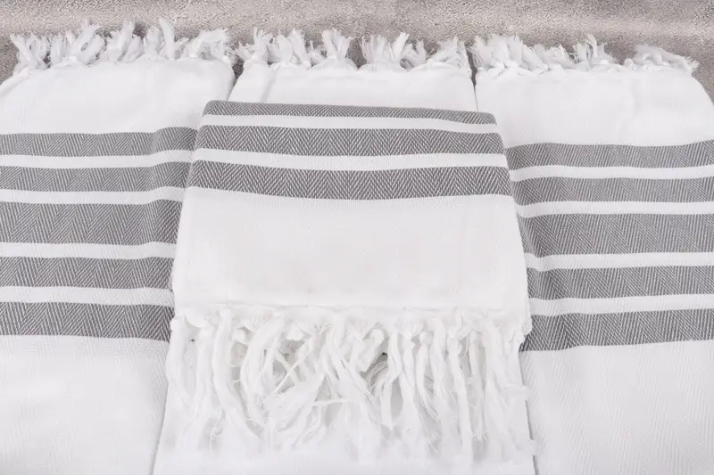 Embroidery Towels, Sand-resistant towel, 70x40 Cotton Herringbone Towel, Custom Towel, Bachelorette Party Decorations, Handwoven Turkish Towel - 4