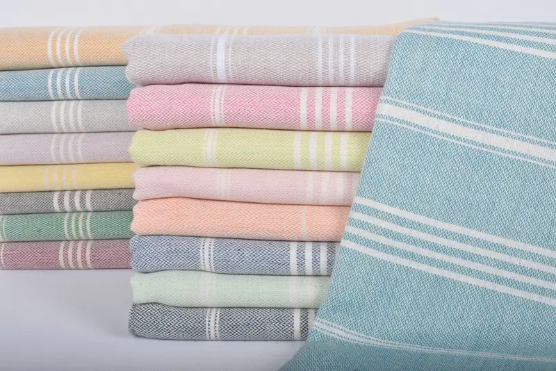 Personalized Turkish Towel Monogrammed Beach Towel, 70x40 Inches