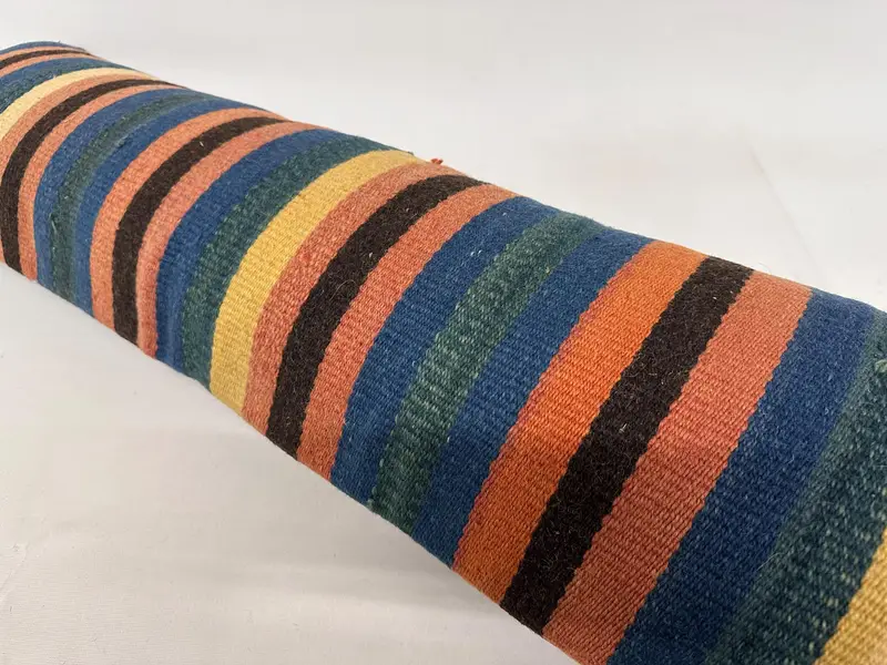 Antique Pillows, Decorative Throw Pillow Cover, Throw Kilim Pillow, Interior Designer Pillow, Cushion Cover, Accent Cushion, 12x43 Pink Pillow Cover - 6