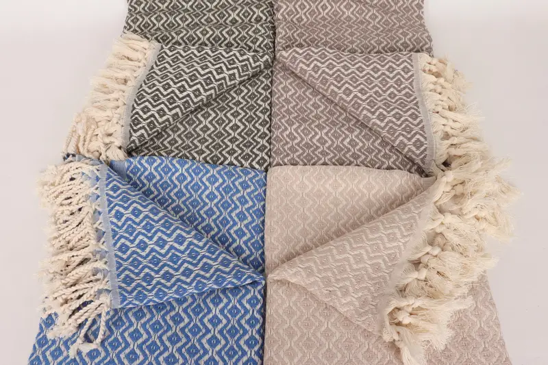Beach Towel Personalized, Monogrammed Beach Towel, Memorial Gift, Quick-dry towel, Bridal Shower Gift, Bridesmaid Towel, 70x40 Cotton Diamond Towel - 4