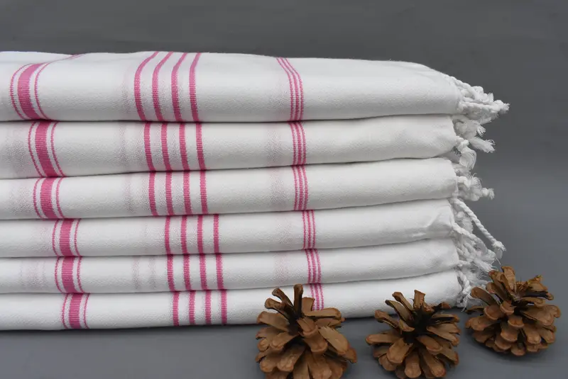 Monogram Turkish Towel, Maid Of Honor Gift, Turkish Towel USA, Guest Towel, 70x40 Cotton Striped Towel, Decorative Towel, Lightweight Turkish towel - 2