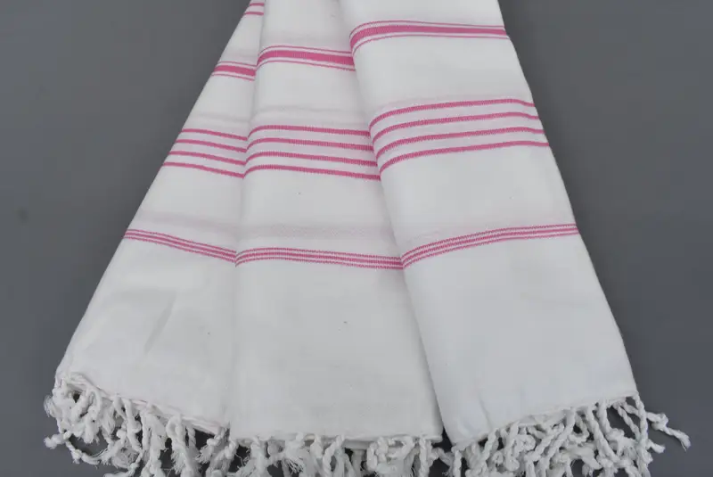 Monogram Turkish Towel, Maid Of Honor Gift, Turkish Towel USA, Guest Towel, 70x40 Cotton Striped Towel, Decorative Towel, Lightweight Turkish towel - 3