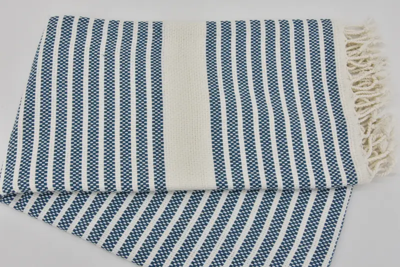 Monogram Towels, 70x40 Cotton Striped Towel, Gift For Him, Beach Towel Gift, Sand-resistant Turkish towel for travel, Summer Gift, Peshtemal - 5