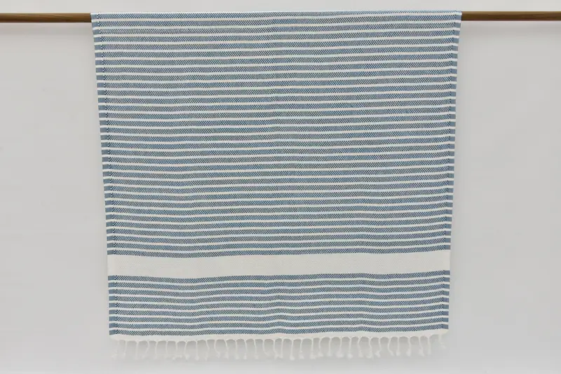 Monogram Towels, 70x40 Cotton Striped Towel, Gift For Him, Beach Towel Gift, Sand-resistant Turkish towel for travel, Summer Gift, Peshtemal - 8