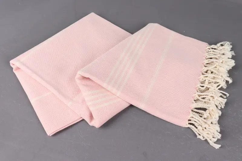 Lightweight Turkish towel for beach, Valentines Gift, 68x40 Cotton Striped Towel, Bachelorette Party Gift, Organic Turkish towel, Custom Gift - 7