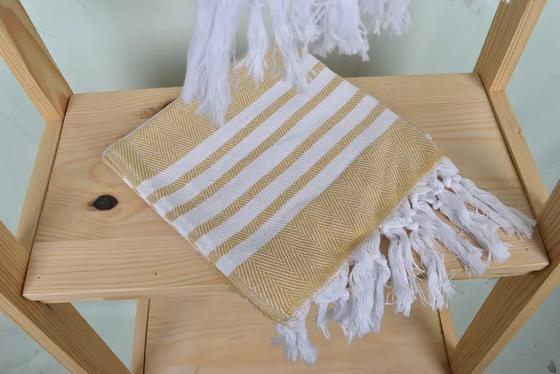 Gifts For Him, 40x20 Cotton Zig zag Towel, Custom Hand Towel, Monogram Tea Towel, Personalized Kitchen Towel, Bridesmaid Gifts, Embroidery Towel - 5