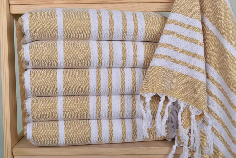 Gifts For Him, 40x20 Cotton Zig zag Towel, Custom Hand Towel, Monogram Tea Towel, Personalized Kitchen Towel, Bridesmaid Gifts, Embroidery Towel - 2