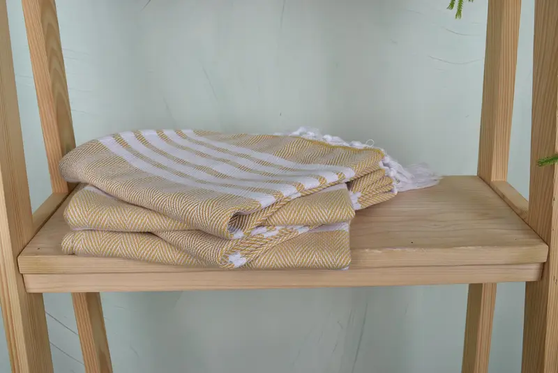 Gifts For Him, 40x20 Cotton Zig zag Towel, Custom Hand Towel, Monogram Tea Towel, Personalized Kitchen Towel, Bridesmaid Gifts, Embroidery Towel - 7