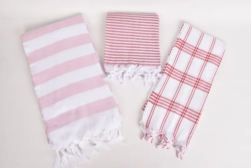 Gift For The Home Decor, Peshtemal Towel, 70x40 Cotton Set of 8 Towel, Beach Towel Monogram, Bachelorette Gifts, Sand-free towel, Gift For Boyfriend - 6