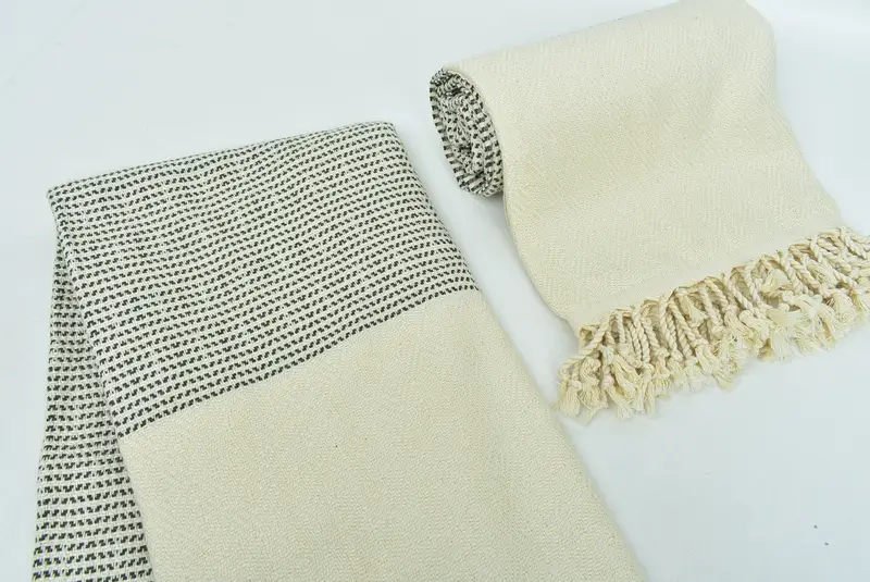 Personalized Gift, Best Wedding Gift, Handmade Gift, Bridal Shower Favor, Turkish Towel USA, Family Gift Basket, 70x40 Cotton Diamond Towel - 7