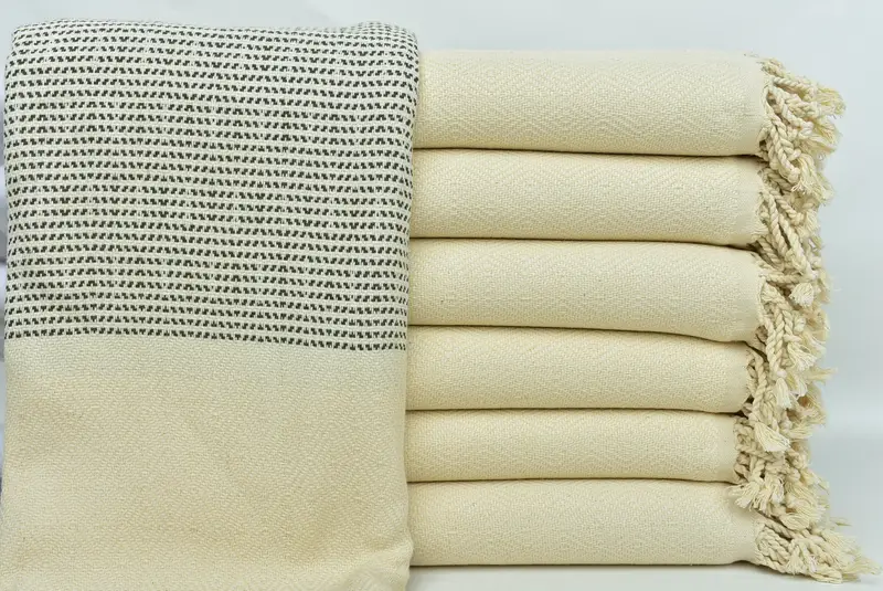 Personalized Gift, Best Wedding Gift, Handmade Gift, Bridal Shower Favor, Turkish Towel USA, Family Gift Basket, 70x40 Cotton Diamond Towel - 1