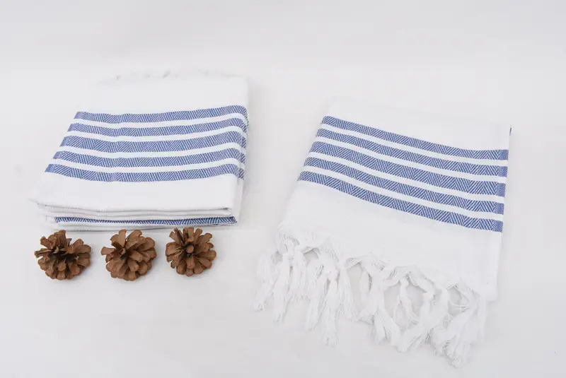 Bathroom Towels, Turkish Towel Hand Towel, Personalized Gift, Gym Towel, Valentines Day Gift, Embroidery Towel, 36x24 Cotton Herringbone Towel - 5