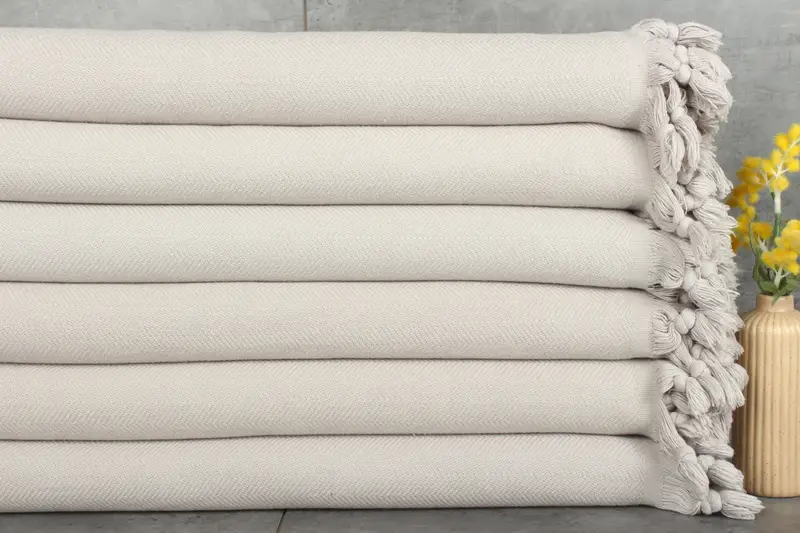 Tablecloth, Custom Wedding Gifts, 88x70 Cotton Stonewashed Chevron Towel, Bachelorette Party Gifts For Bride, Bachelorette Gifts, Birthday Gift - 1