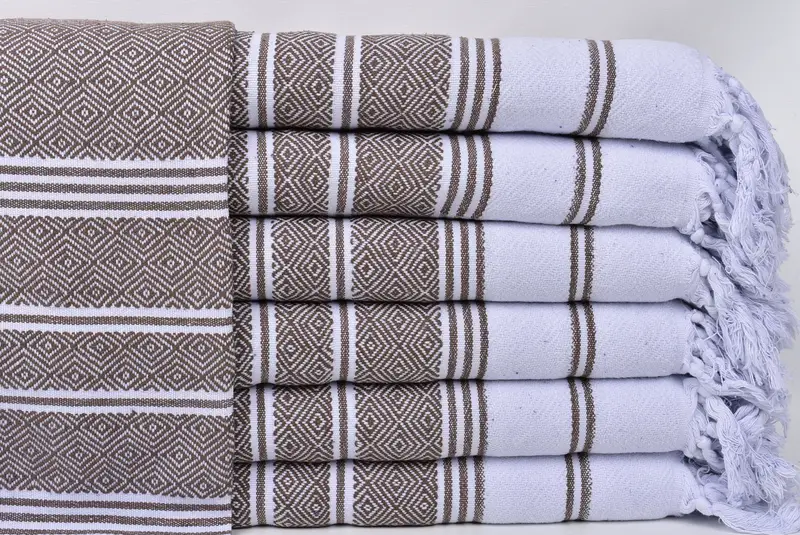 Bachelorette Party Decorations, Small Bath Towels, Monogram Kitchen Towel, 40x18 Cotton Diamond Towel, Personalized Gifts, Bachelor Party Favors - 1