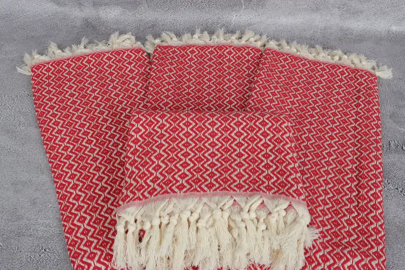 Peshtemal Towel USA, 70x40 Cotton Diamond Towel, Handmade Turkish Towel, Customized Towels, Luxury towel, Turkish bath towel, Organic towel - 4
