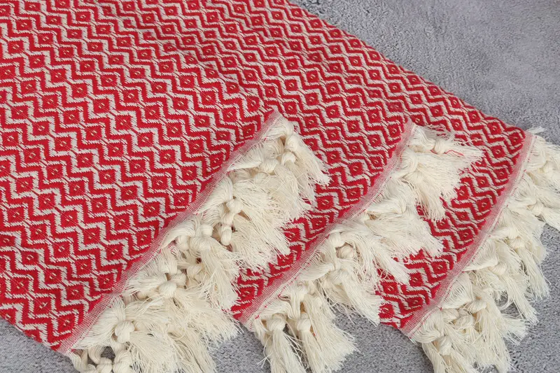 Peshtemal Towel USA, 70x40 Cotton Diamond Towel, Handmade Turkish Towel, Customized Towels, Luxury towel, Turkish bath towel, Organic towel - 5