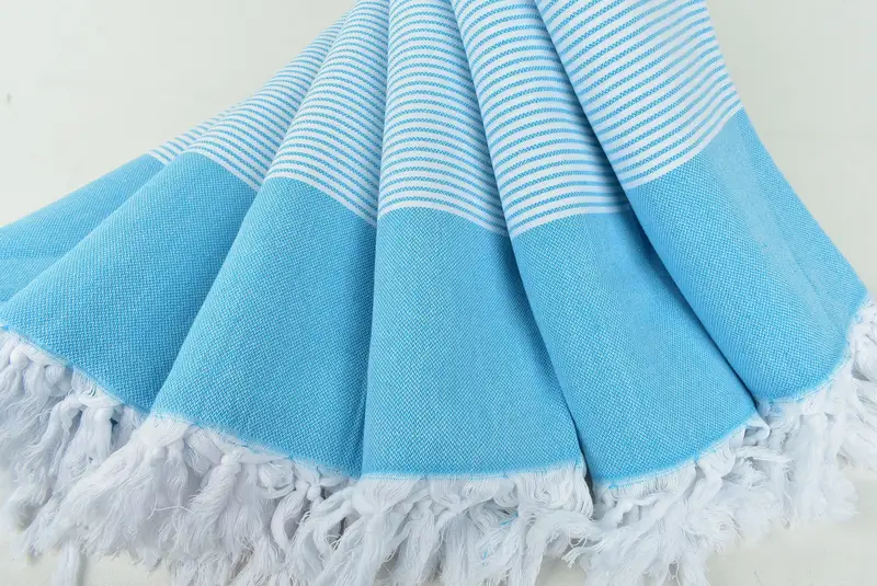Bath towel, Bachelor Party Favors, Summer Gift, Monogram Turkish Towel, 70x40 Cotton Striped Towel, Oversized Beach Towel, Spa Towel, Holiday Towel - 4