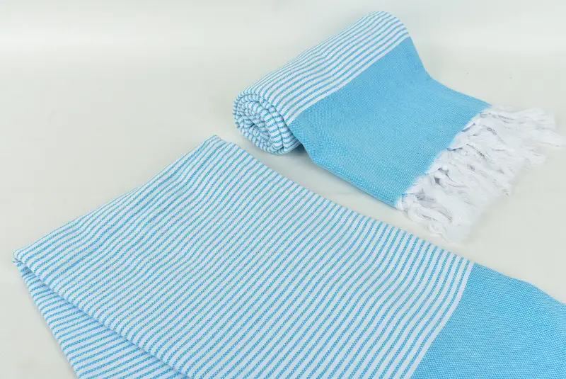 Bath towel, Bachelor Party Favors, Summer Gift, Monogram Turkish Towel, 70x40 Cotton Striped Towel, Oversized Beach Towel, Spa Towel, Holiday Towel - 7