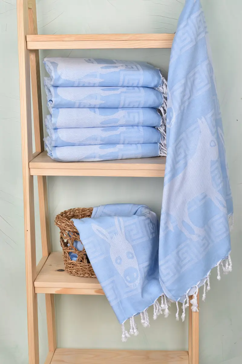 Bachelor Gift, Large Turkish Towel, Peshtemal Towel, Miami Bachelorette Party Favors, 70x40 Cotton Patterned Towel, Bachelorette Party Gift - 4