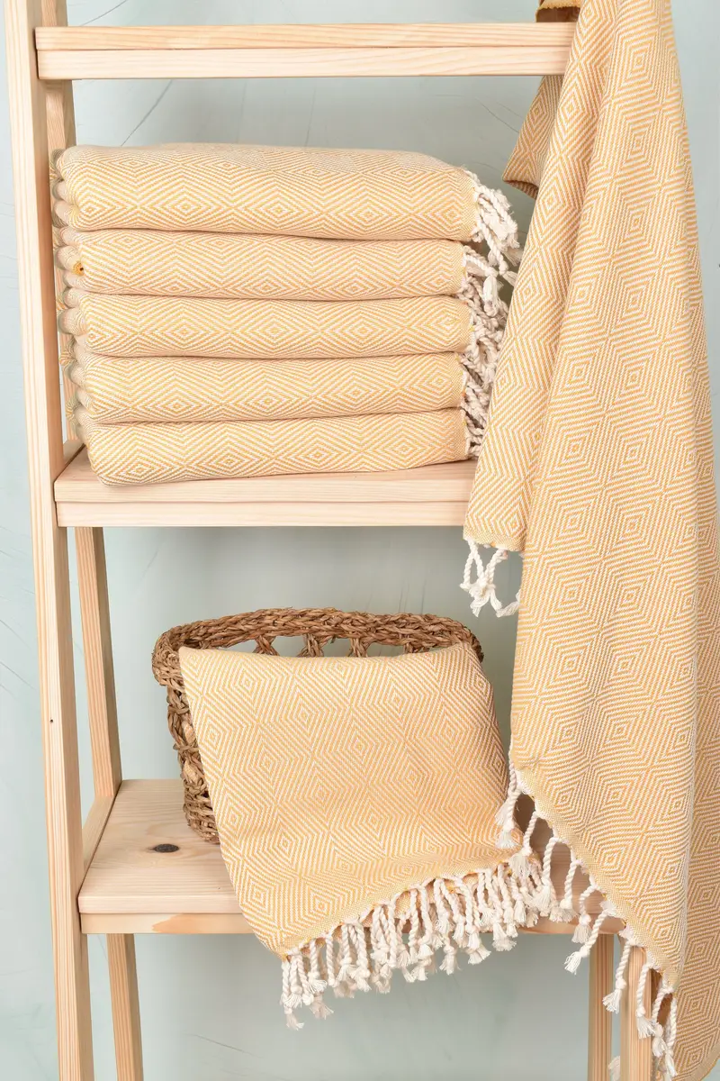 74x40 Cotton Diamond Towel, Lightweight towel, Sand-Resistant Peshtemal, Monogram Turkish Towel, Beach Towel Bulk, Travel towel, Embroidery Towels - 3