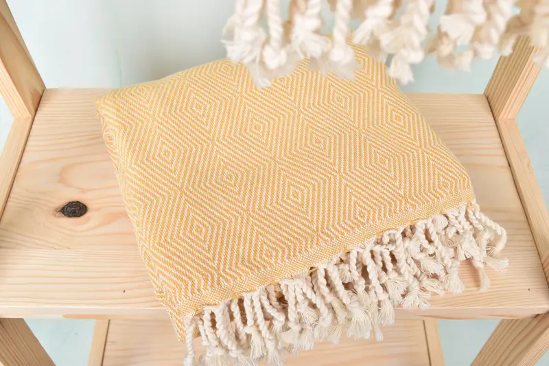 74x40 Cotton Diamond Towel, Lightweight towel, Sand-Resistant Peshtemal, Monogram Turkish Towel, Beach Towel Bulk, Travel towel, Embroidery Towels - 5
