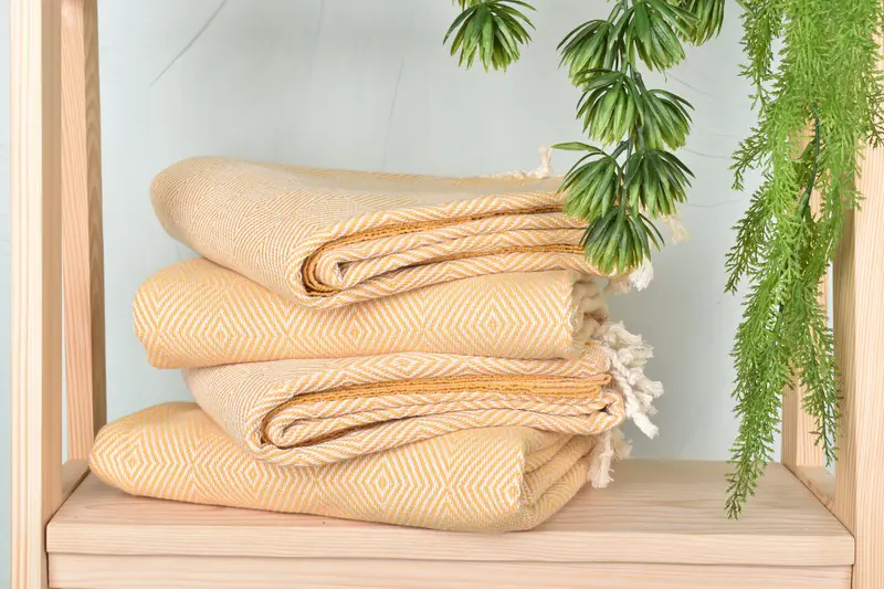 74x40 Cotton Diamond Towel, Lightweight towel, Sand-Resistant Peshtemal, Monogram Turkish Towel, Beach Towel Bulk, Travel towel, Embroidery Towels - 7