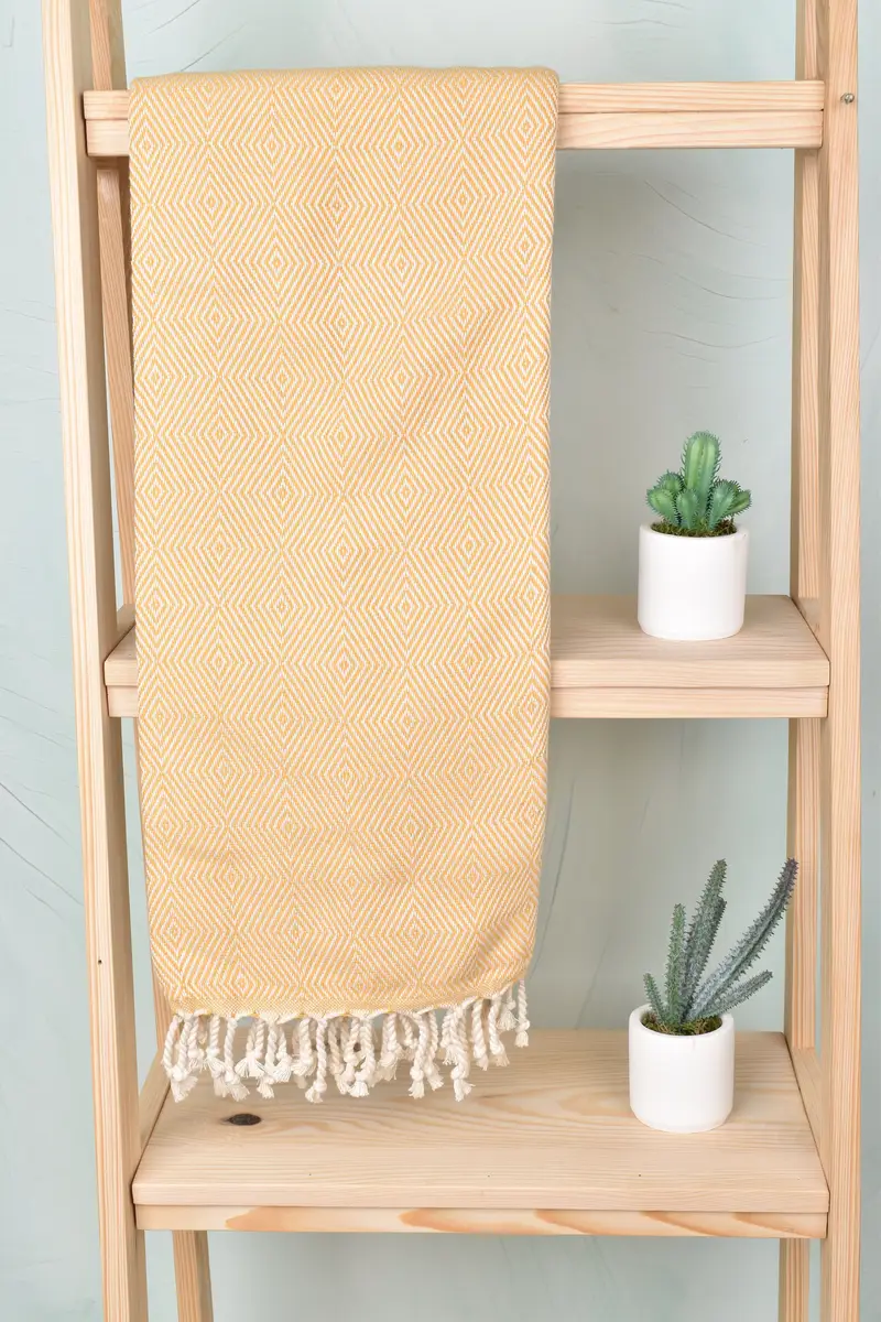 74x40 Cotton Diamond Towel, Lightweight towel, Sand-Resistant Peshtemal, Monogram Turkish Towel, Beach Towel Bulk, Travel towel, Embroidery Towels - 8