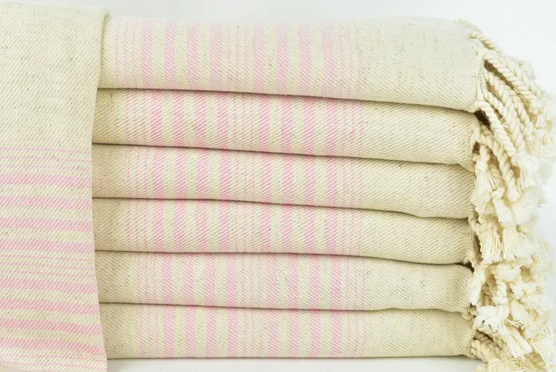 Turkish Towel Bulk, Personalized Gifts, Quick-dry peshtemal, Custom Gift, Best Friend Wedding Gift, 68x40 Linen Striped Towel, Personalised Gift - 1