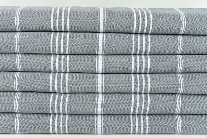 Wedding Gift Customized Blanket, Valentines Day Gift For Him, Bedspread, Bachelorette Party Favors, 96x80 Cotton Striped Towel, Bachelorette Gifts - 2