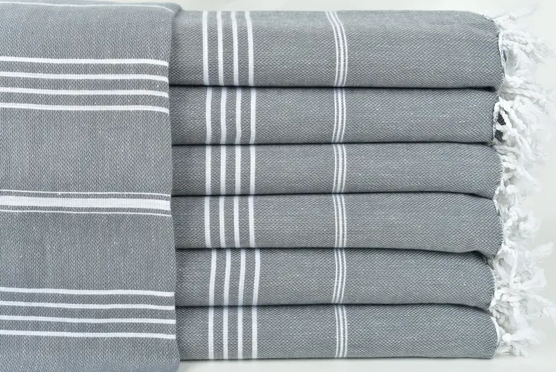 Wedding Gift Customized Blanket, Valentines Day Gift For Him, Bedspread, Bachelorette Party Favors, 96x80 Cotton Striped Towel, Bachelorette Gifts - 1