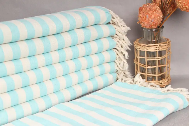 Vegas Bachelorette Party Favors, Gift For Him, Gift For Coworker, Turkish towel, 80x36 Cotton Striped Towel, Home Decor Gifts, Guest Towel - 1