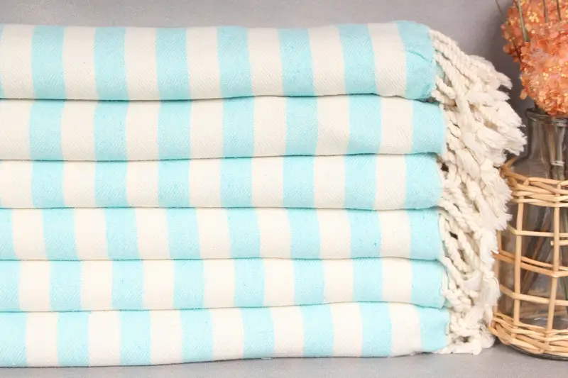 Vegas Bachelorette Party Favors, Gift For Him, Gift For Coworker, Turkish towel, 80x36 Cotton Striped Towel, Home Decor Gifts, Guest Towel - 2