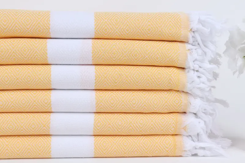 Spa Gift Towel, Lightweight Turkish towel, Bachelorette Party Favor, Quick-dry peshtemal, 70x40 Cotton Diamond Towel, Summer Gift Ideas, Custom Gift - 3