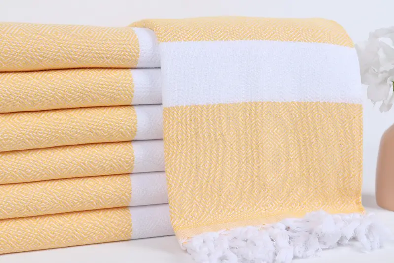Spa Gift Towel, Lightweight Turkish towel, Bachelorette Party Favor, Quick-dry peshtemal, 70x40 Cotton Diamond Towel, Summer Gift Ideas, Custom Gift - 2